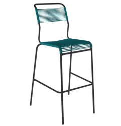 Schaffner Spaghetti-Barstuhl Säntis Blau | Schubiger Möbel