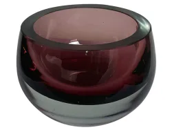 Kaheku Windlicht Olson, Purple-Glänzend H: 7 cm Violett | Schubiger Möbel