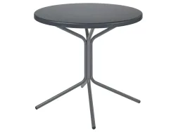 Schaffner Metall-Bistrotisch Pix Rund Grau | Schubiger Möbel