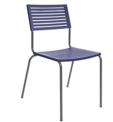 Schaffner Gartenstuhl Lamello Blau | Schubiger Möbel