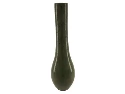 Decofinder Flasche Keramik Dunkelgrün H: 34 cm  | Schubiger Möbel