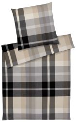 Elegante Bettwäsche Fitzgerald, Graphit  | Schubiger Möbel