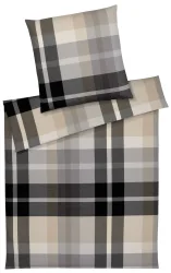 Elegante Bettwäsche Fitzgerald, Graphit  | Schubiger Möbel