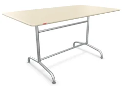 Schaffner Metall-Tisch Rigi Feuerverzinkt Beige | Schubiger Möbel