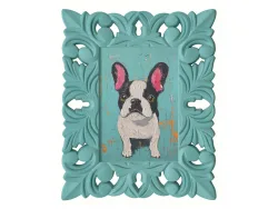 image LAND Gemälde Bully Puppy  | Schubiger Möbel
