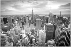 image LAND Bild mit Rahmen New York Skyline  | Schubiger Möbel