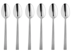 Joop Espressolöffel Set à 6 Stk Cornflower, Satiniert Grau | Schubiger Möbel