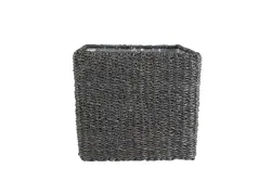 Decofinder Korb Isaac Schwarz H: 14 cm  | Schubiger Möbel