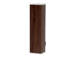 HerzBlut Wandlampe Leana Led up & Down Nussbaum Grau | Schubiger Möbel