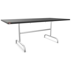 Schaffner Metall-Tisch Säntis Feuerverzinkt Grau | Schubiger Möbel