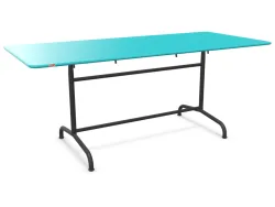 Schaffner Metall-Tisch Rigi Blau | Schubiger Möbel