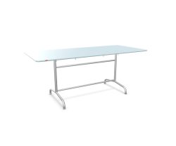 Schaffner Metall-Tisch Rigi Feuerverzinkt Blau | Schubiger Möbel