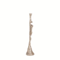 Decofinder Kerzenständer Utzon, Alu Silber  | Schubiger Möbel