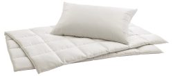Billerbeck Ganzjahresduvet Eider Caro Champagne Weiss | Schubiger Möbel