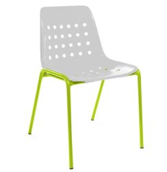 Schaffner Schalen-Stuhl Bermuda Weiss | Schubiger Möbel