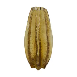 Decofinder Vase Glas, Bernstein  | Schubiger Möbel