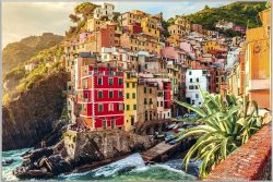 image LAND Bild mit Rahmen Riomaggiore, Riviera  | Schubiger Möbel