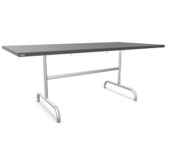 Schaffner Metall-Tisch Säntis Feuerverzinkt Grau | Schubiger Möbel