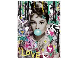image LAND Glasbild Street Art 