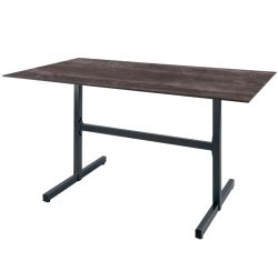 Schaffner Gartentisch Luzern Decor Braun | Schubiger Möbel