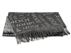 Biederlack Plaid Fine-Repeat Anthrazit 130x170 cm Grau | Schubiger Möbel