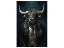image LAND Canvas Stylish Mr. Bull  | Schubiger Möbel