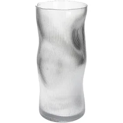 Kersten Vase Stripe, Glas H: 30 cm  | Schubiger Möbel