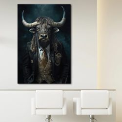 image LAND Acrylglasbild Stylish Mr. Bull  | Schubiger Möbel