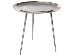 Gasper Beistelltisch Aluminium H: 56 cm  | Schubiger Möbel