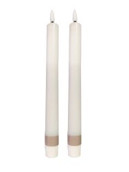 Decofinder LED-Stabkerze Chalet H: 24 cm  | Schubiger Möbel