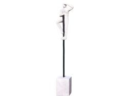 Gilde Figur Betonlook Grau H: 47 cm  | Schubiger Möbel