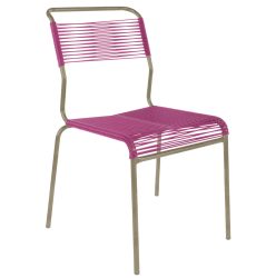 Schaffner Spaghetti-Stuhl Säntis Rosa | Schubiger Möbel