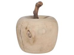 Gilde Dekoobjekt Apfel, Holz H: 26 cm  | Schubiger Möbel