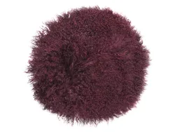 Magma Sitzauflage Pamina Weinrot  35/45cm Rund Rot | Schubiger Möbel