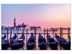 image LAND Bild mit Rahmen Gondolieren in Venedig  | Schubiger Möbel