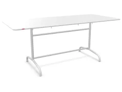 Schaffner Metall-Tisch Rigi Weiss | Schubiger Möbel