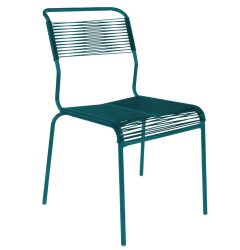 Schaffner Spaghetti-Stuhl Säntis Blau | Schubiger Möbel