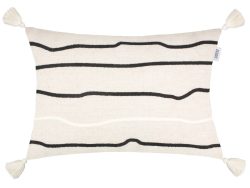 Stoeckel & Grimmler Kissenhülle Boho, Offwhite 58x38 cm Weiss | Schubiger Möbel