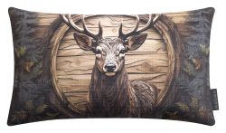 Magma Kissenhülle Foresta, Hirsch 50x30 cm  | Schubiger Möbel
