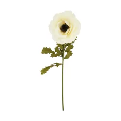 Decofinder Kunstblumen Anemone, Weiss D: 100 cm  | Schubiger Möbel