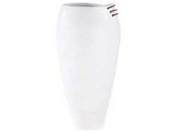 Gilde Vase Coimbra Weiss H: 62 cm  | Schubiger Möbel