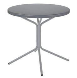 Schaffner Metall-Bistrotisch Pix Rund Grau | Schubiger Möbel