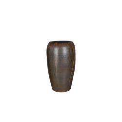 Decofinder Vase Ivana, Keramik, Sepia  | Schubiger Möbel