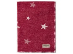 Eskitex AG Plaid Etoile 140x200 cm Rot | Schubiger Möbel