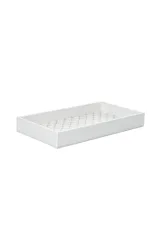 Joop Tablett Grösse m, Weiss/grau H: 4 cm  | Schubiger Möbel