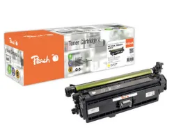 Peach HP 504 AY Toner ye ersetzt HP No. 504A Y, CE252A für z.B. HP Color LaserJet CM 3500, HP Color LaserJet CM 3530 FS MFP