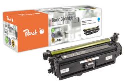 Peach HP 648 AC Toner cy ersetzt HP No. 648A C, CE261A für z.B. HP Color LaserJet CP 4500, HP Color LaserJet CP 4520 dn