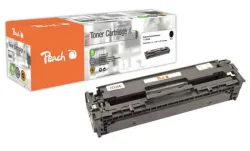 Peach HP 128 ABK Toner bk ersetzt HP No. 128A BK, CE320A für z.B. HP LaserJet CP 1500, HP LaserJet CP 1525, HP LaserJet CP 1525 n