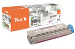 Peach O4332/36/38 Toner ma ersetzt OKI 43324422 für z.B. OKI C 5900, OKI C 5500 N, OKI C 5550 MFP, OKI C 5550 n MFP, OKI C 5800, OKI C 5800 DN