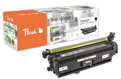 Peach HP 650 ABK Toner bk ersetzt HP No. 650A BK, CE270A für z.B. HP Color LaserJet Enterprise CP 5500, HP Color LaserJet Enterprise CP 5520